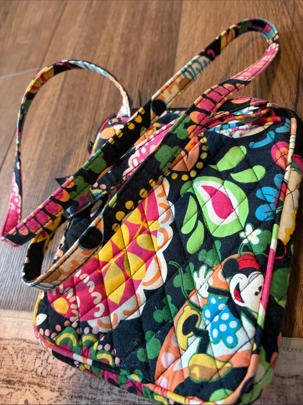 Vera Bradley Disney Parks Midnight with Mickey and Minnie Crossbody Bag